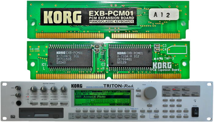 年末のプロモーション 210904 X7 拡張音源ボード KEYBOARD PIANO/CLASSIC EXB-PCM01 KORG/コルグ - 音源モジュール  - hlt.no
