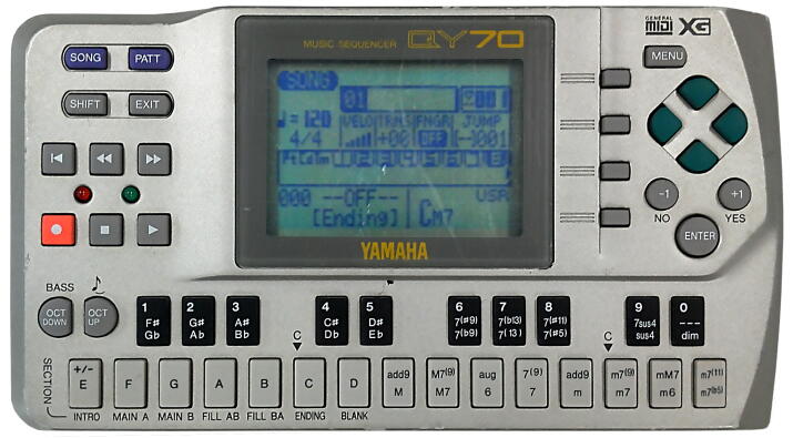 YAMAHA QY70 (HELLO MUSIC QY70 の一部？) | www.smi-kk.co.jp